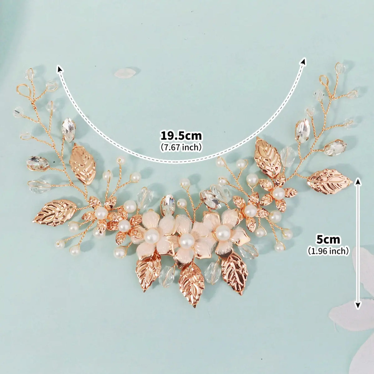 Handmade Braided Bridal Headpiece, Elegant Floral Hairband, Perfect Wedding & Bridesmaid Accessory, Unique Handcrafted Design