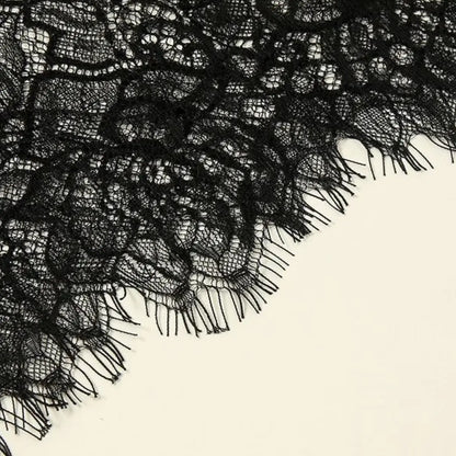 1 new black and white two-color hollow veil, lace solid color shawl, scarf, headscarf, suitable for daily vacation