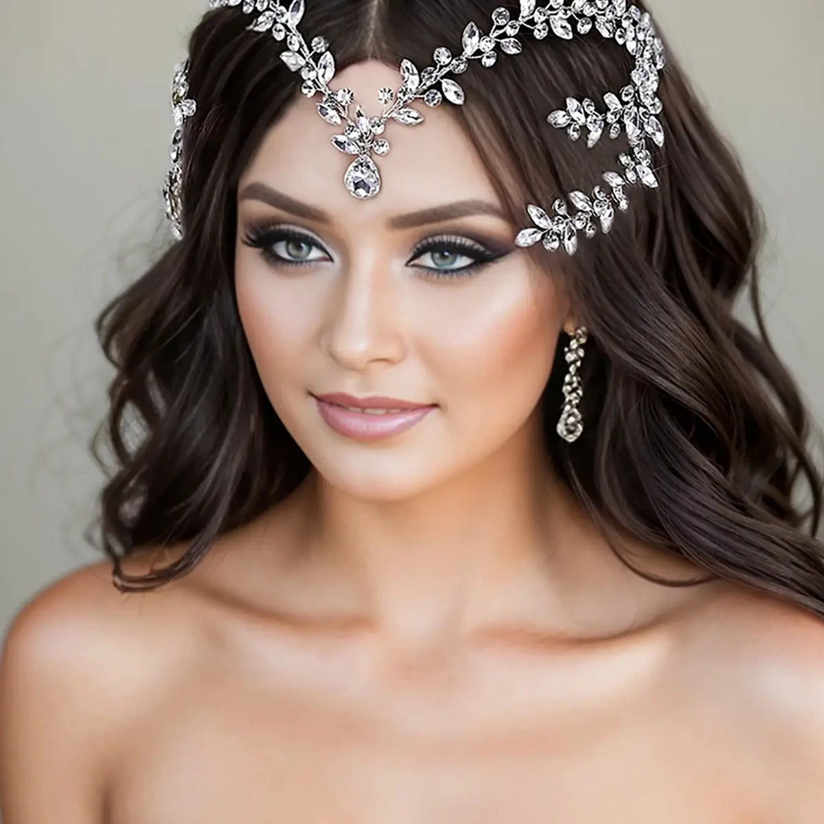 Luxury Shiny Rhinestone Hairband, Wedding Bridal Headpiece for Parties and Birthdays, Elegant Women's Accessory for Special Occasions