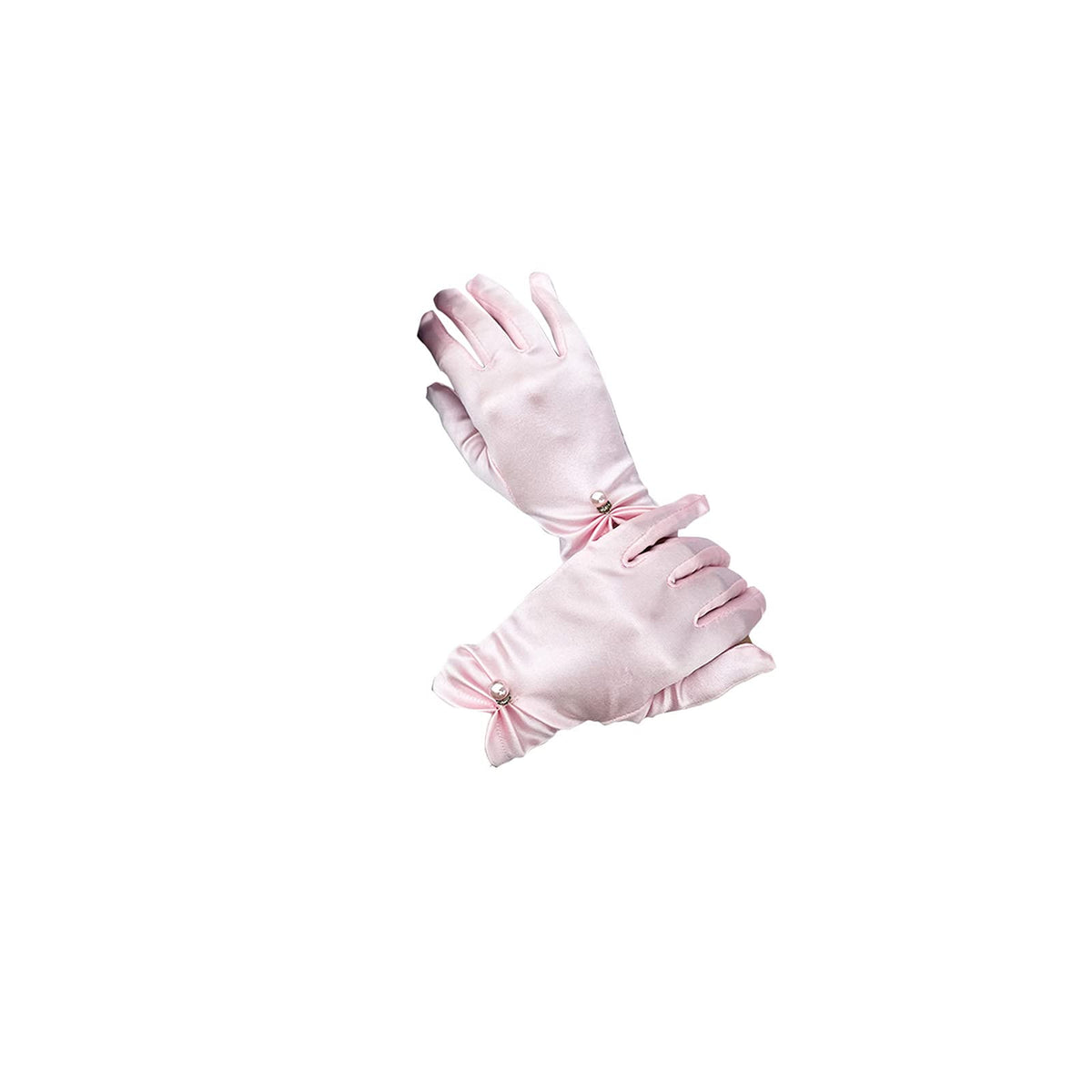Satin Wedding Dress for Women Opera Party 1920s Gloves Wrist Length Gloves