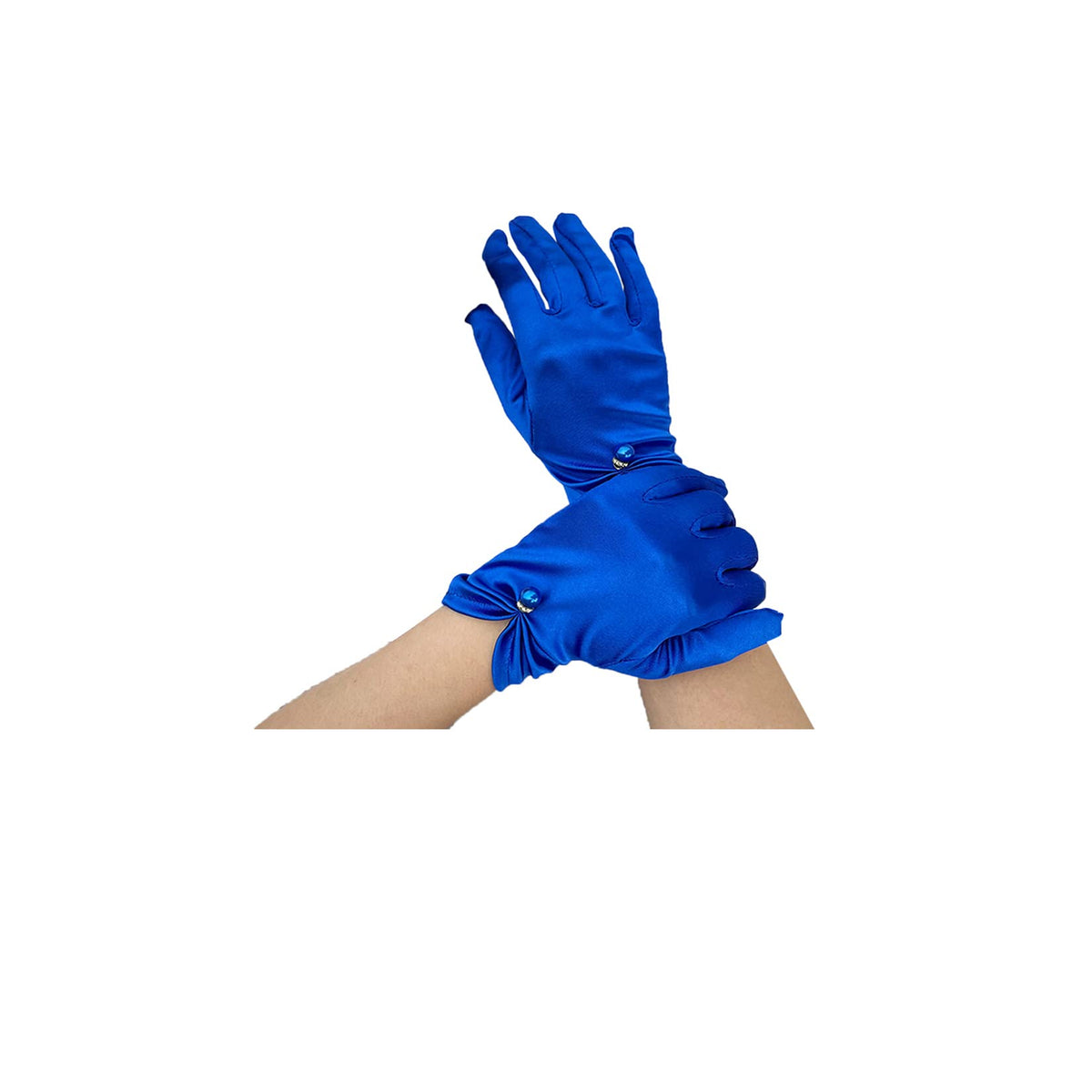 Satin Wedding Dress for Women Opera Party 1920s Gloves Wrist Length Gloves