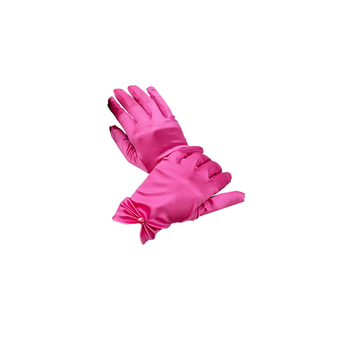 Satin Wedding Dress for Women Opera Party 1920s Gloves Wrist Length Gloves