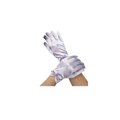 Satin Wedding Dress for Women Opera Party 1920s Gloves Wrist Length Gloves