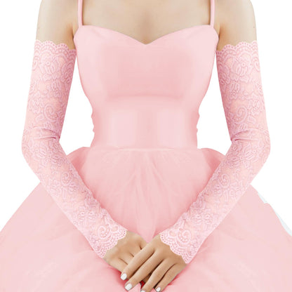 Fingerless Lace Arm Sleeves for Women for Wedding Tea Party