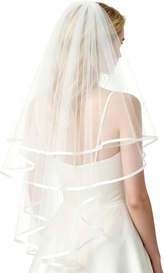 Wedding Veil,Bridal Veil,Veils for Women Wedding,Bachelorette Veil