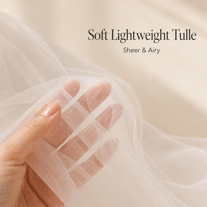 Cathedral Wedding Veils with Comb, 1 Tier Bride Wedding Long Veil