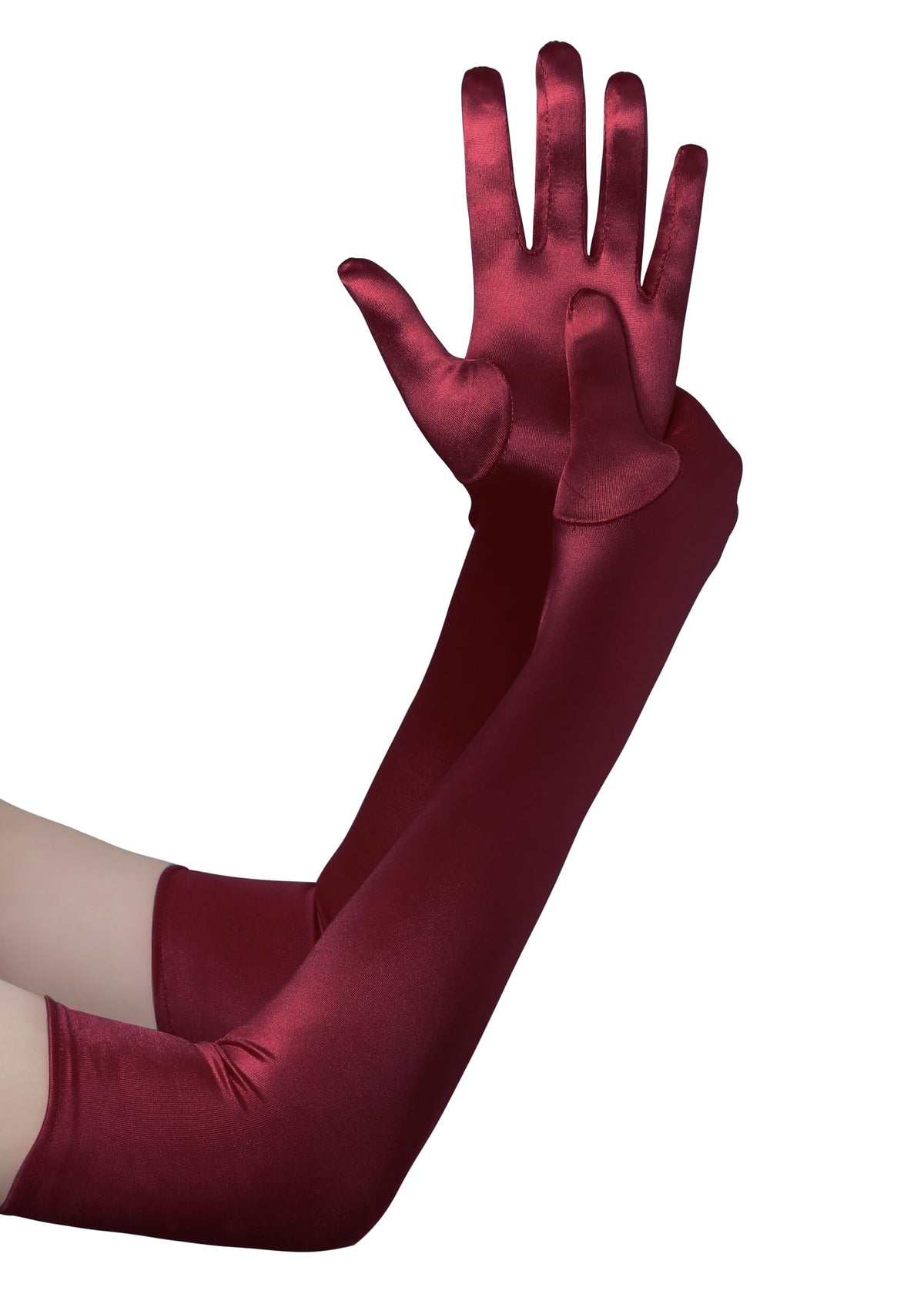 BABEYOND Long Opera Gloves for Women 1920s Elbow Length Satin Gloves