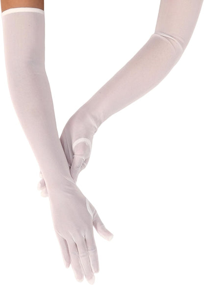 Avidlove Women's Long Sheer Gloves Tulle Mesh Opera Gloves