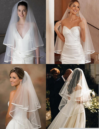 Avidlove Wedding Veil Bridal Veil, Bachelorette Party Accessories
