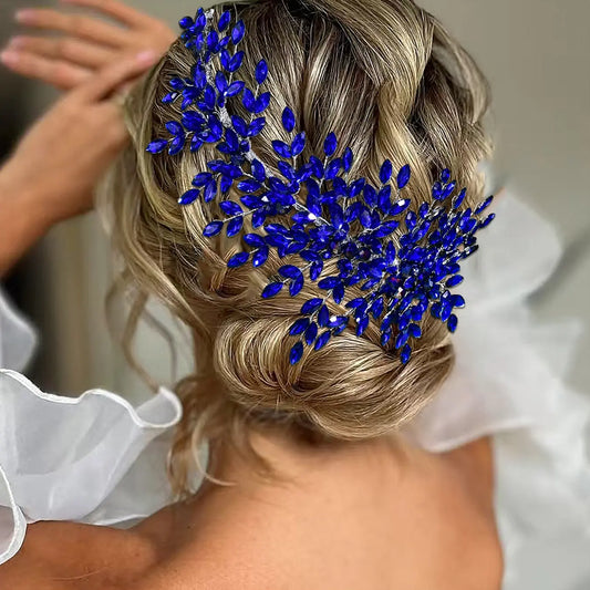 Luxury Rhinestone Hair Comb for Women, Perfect Bridal Hairstyle Accessory, Elegant China Craftsmanship Wedding Ball Party Festivals Headpiece HP884