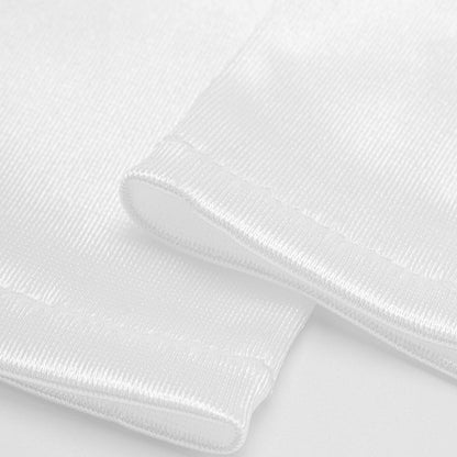 BABEYOND Short Satin Opera Gloves for Women 1920s Bridal Tea Party Gloves