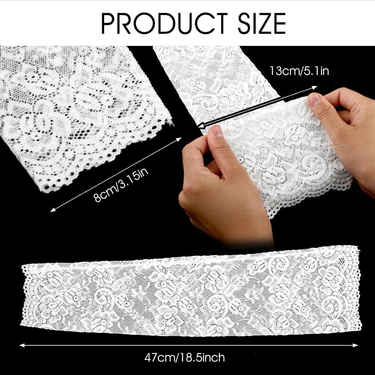 Women's Floral Lace Fingerless Gloves - Elbow Length Arm Sleeves for Tea Party