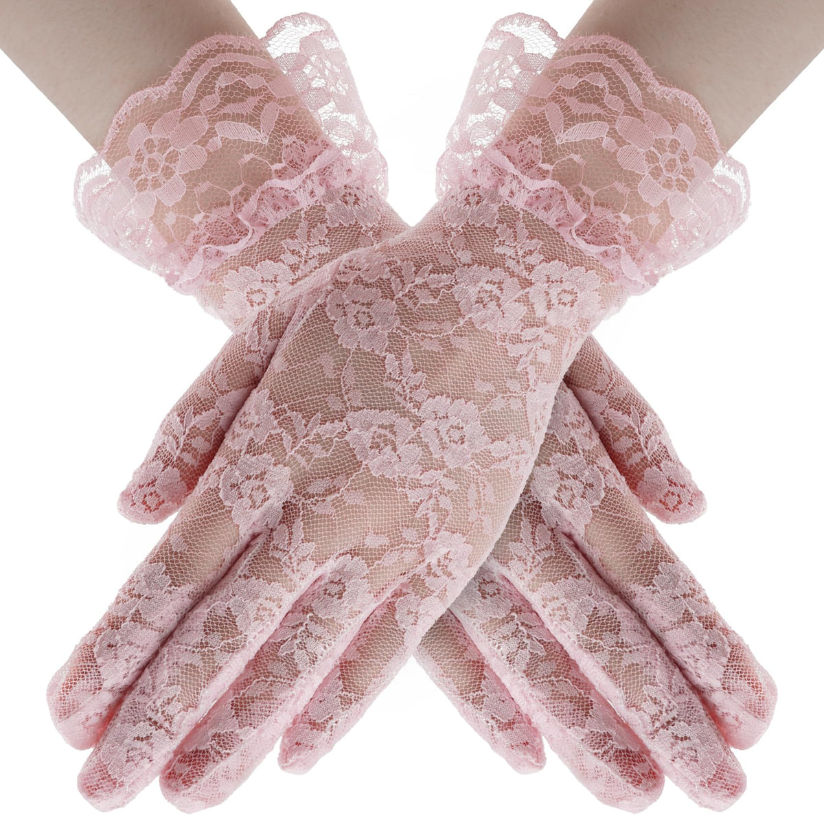 Lace Gloves for Wedding Tea Party, Evening Gloves for Women