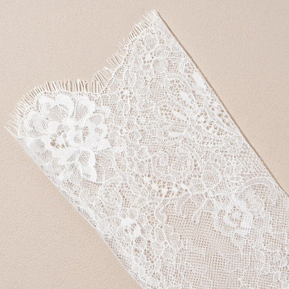 QIUTIMIY Long Lace Opera Gloves for Women, Wedding Tea Party Dress Gloves