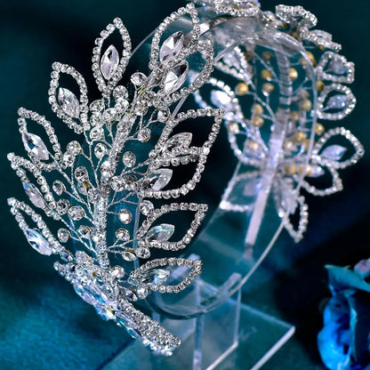 Rhinestone Decorated Headband, Elegant Bridal Headwear for Wedding Bridal Party Formal Occasions, Fashion Hair Accessories for Women Jewelry, Decoration