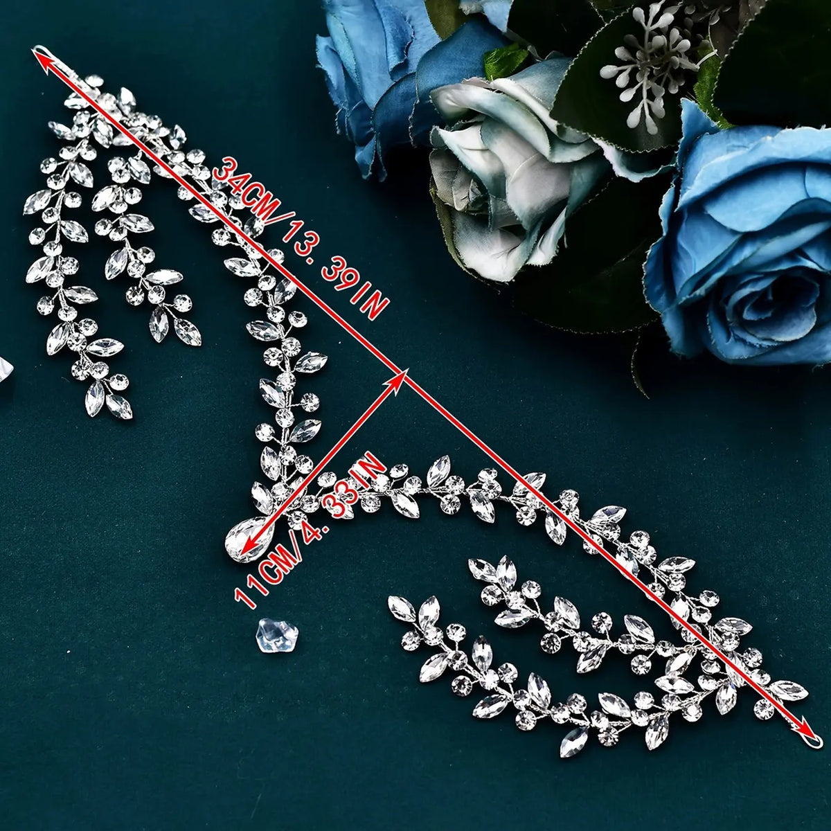 Luxury Shiny Rhinestone Hairband, Wedding Bridal Headpiece for Parties and Birthdays, Elegant Women's Accessory for Special Occasions