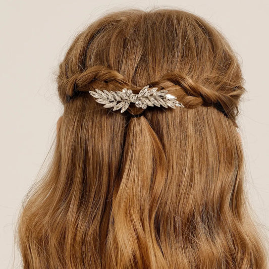 Rhinestone Decorated Hair Comb, Elegant Hair Accessories for Wedding Bridal, Minimalist Headwear Suitable for Thick Hair, Fashion Hair Accessories for Party, Daily Clothing Decor