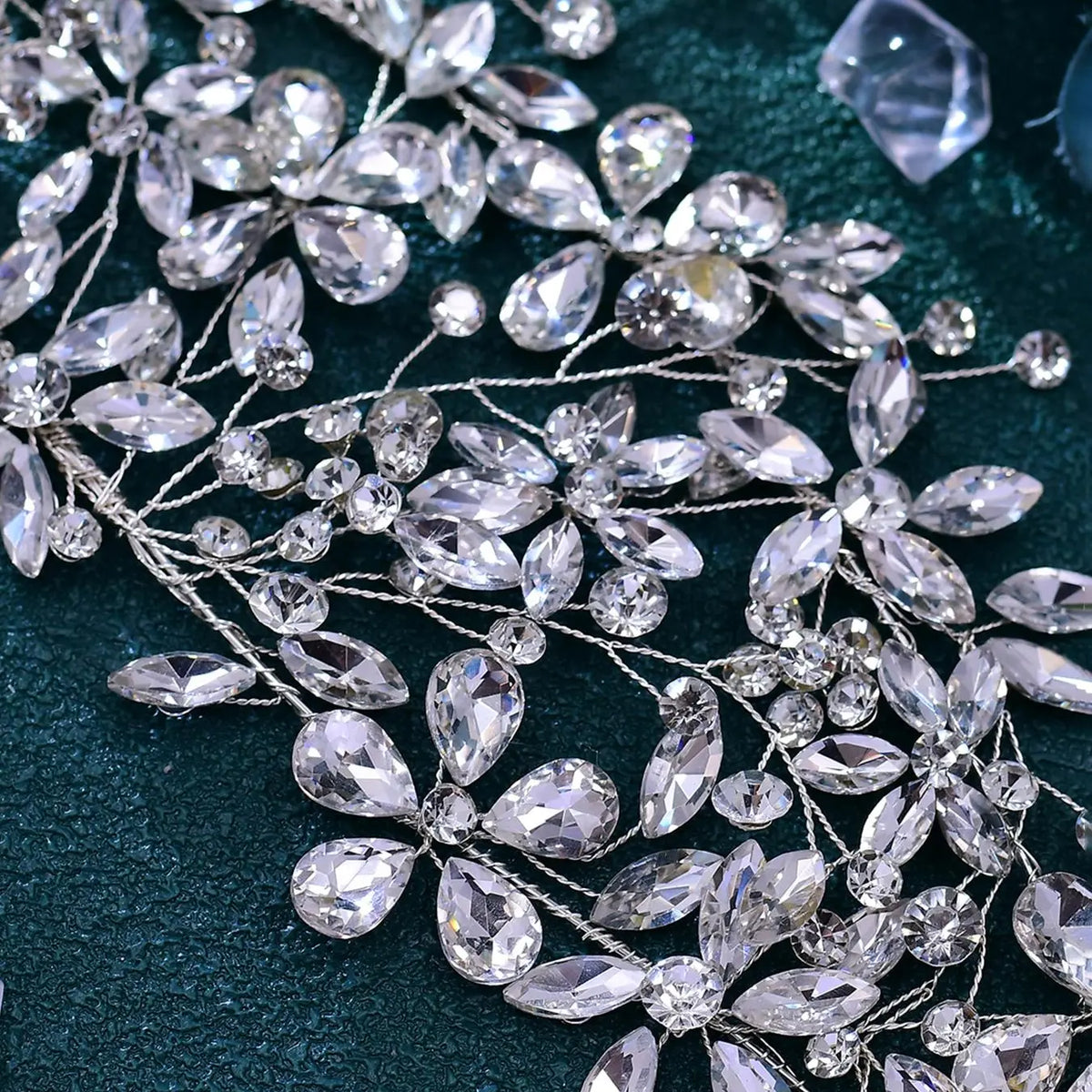 Rhinestone Decorated Headband, Elegant Bridal Headwear for Wedding Bridal Party Formal Occasions, Fashion Hair Accessories for Women