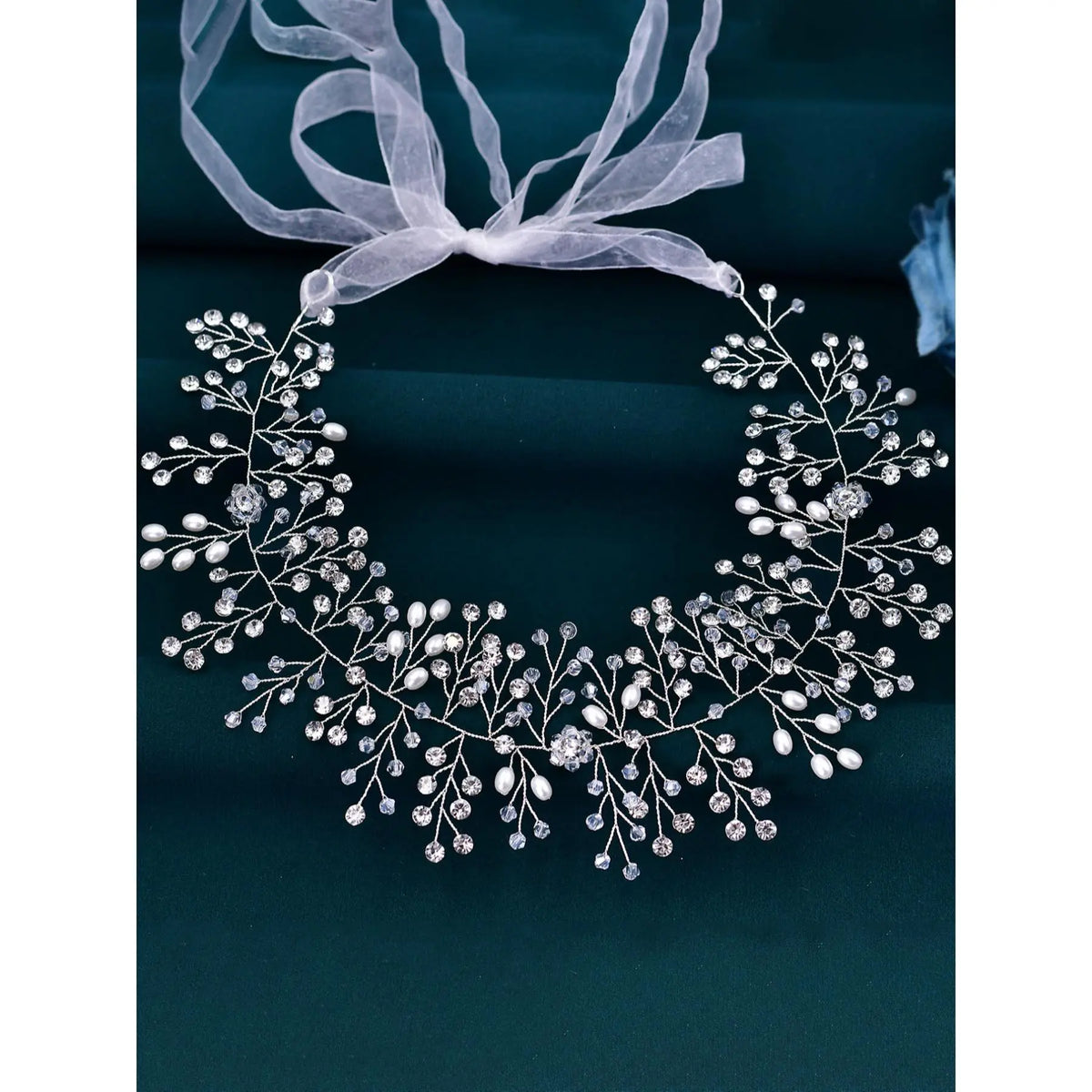 Rhinestone Decorated Headband, Elegant Bridal Headwear for Wedding Bridal Party Formal Occasions, Fashion Hair Accessories for Women